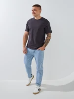 Купить Футболка однотонная мужская GENUA 24-0711 2XL Графитовый Артикул: 2000990340511 Миниатюра фотографии № 2