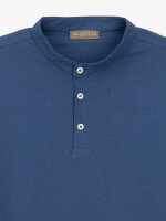 Купить Футболка однотонная мужская GENUA G01215-0002 S Синий Артикул: 2000999633034 Миниатюра фотографии № 2