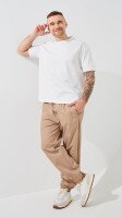 Купить Футболка однотонная мужская GENUA G01222-0004 M Молочный Артикул: 2000999419720 Миниатюра фотографии № 4
