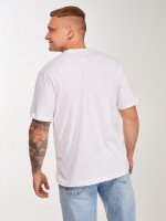 Купить Футболка однотонная мужская GENUA G01983-0007 2XL Белый Артикул: 2000999598692 Миниатюра фотографии № 3