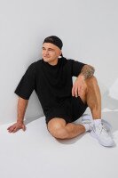 Футболка однотонна чоловіча LAWA MTC02301 S Темно-синій  Фото №1