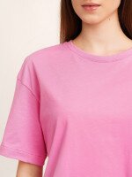 Футболка однотонная женская LAWA WBC02301 2XL Розовый  Фото №3