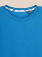 Купити Футболка однотонна жіноча LAWA WBC02301 M Синій Артикул: 2000999614293 Фото мініатюра № 7
