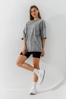 Футболка однотонная женская On me 779 44-46 Серый  Фото №1