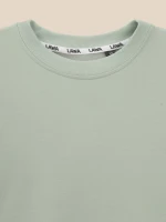 Купить Футболка оверсайз однотонная женская LAWA WBC02538 M Мятно-зеленый Артикул: 2000999636660 Миниатюра фотографии № 2
