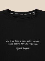 Купить Футболка оверсайз с принтом мужская LAWA P-MB02379 S Черный Артикул: 2000999667602 Миниатюра фотографии № 2
