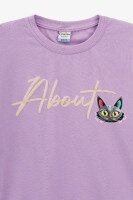 Футболка с принтом для девочки Baby Show 16569 116 см Сиреневый  Фото №6
