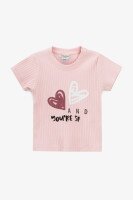 Футболка с принтом для девочки Baby Show 16594 92 см Розовый  Фото №4