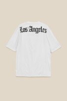 Футболка с принтом Los Angeles мужская LAWA P-MB02303 S Белый  Фото №5