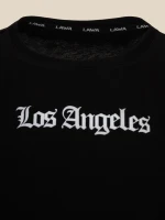 Футболка з принтом Los Angeles чоловіча LAWA P-MB02303 L Чорний  Фото №6