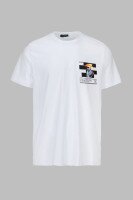 Футболка з принтом чоловіча Hope HP-064 3XL Білий (2000990568052S)  Фото №5