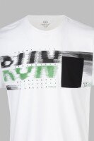 Купити Футболка з принтом чоловіча Tommy life 88200 S Білий (2000990467850S) Артикул: 2000990467850 Фото мініатюра № 8