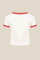 Футболка з принтом Tennis жіноча LAWA P-WB02365 L Молочний  Фото №6