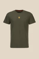 Купити Футболка з принтом чоловіча LAWA E-MB02308 XL Оливковий Артикул: 2000990492159 Фото мініатюра № 6