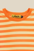 Купить Футболка с узором для девочки LAWA GBC02403 122 см Оранжевый Артикул: 2000990722171 Миниатюра фотографии № 7