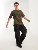 Купити Футболка з принтом чоловіча LAWA P-MB02365 S Болотний Артикул: 2000999565175 Фото мініатюра № 2
