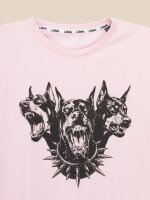 Купити Футболка з принтом чоловіча LAWA P-MB02382 L Рожевий Артикул: 2000999610318 Фото мініатюра № 2