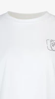 Футболка с принтом женская 321 908 One Size Белый  Фото №0