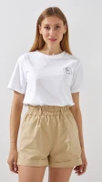Футболка с принтом женская 321 908 One Size Белый