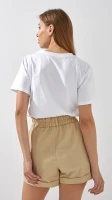 Футболка с принтом женская 321 908 One Size Белый  Фото №3