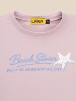 Купити Футболка з принтом жіноча LAWA P-WB02417 XS Ліловий Артикул: 2000999638183 Фото мініатюра № 2