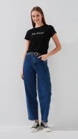 Футболка з принтом жіноча MIXI 3208 One Size Чорний  Фото №0