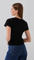 Футболка з принтом жіноча MIXI 3208 One Size Чорний  Фото №3