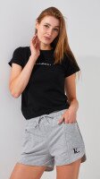 Футболка з принтом жіноча Na Fan 8832 One Size Чорний