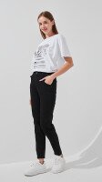 Футболка с принтом женская On me 25088-2 L Белый  Фото №0