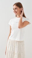 Футболка с принтом женская YINKEKE 3808 One Size Белый  Фото №1