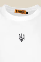 Купить Футболка с принтом мужская Герб черный LAWA E-MB02307 L Белый Артикул: 2000990242822 Миниатюра фотографии № 8