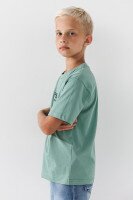 Футболка с принтом для мальчика Deniz 40411 116 см Зеленый (2000990556370S)  Фото №1