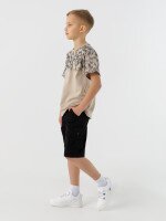 Футболка с принтом для мальчика Popito 0011 134 см Кофейный (2000990477446S)  Фото №2