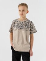 Футболка с принтом для мальчика Popito 0011 134 см Кофейный (2000990477446S)  Фото №0