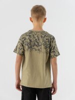Футболка с принтом для мальчика Popito 0011 134 см Хаки (2000990477507S)  Фото №3