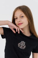 Футболка с принтом детская Demos S-E-KB02304-FL 116 см Черный (2000990575432S)  Фото №5