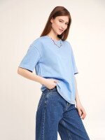 Футболка жіноча LAWA WBC02301 XS Блакитний  Фото №0