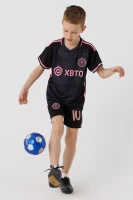 Футбольна форма для хлопчика BLD INTER MESSI 116 см Чорний  Фото №4