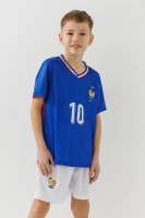 Футбольна форма для хлопчика BLD ФРАНЦИЯ MBAPPE 122 см Синій  Фото №0