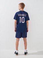 Купити Футбольна форма для хлопчика BLD ПСЖ DEMBELE 104 см Синій Артикул: 2000999428197 Фото мініатюра № 4