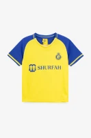 Футбольна форма для хлопчика BLD AL NASSR RONALDO 152 см Синьо-жовтий  Фото №5