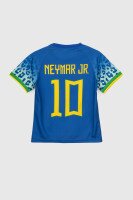 Футбольна форма для хлопчика BLD БРАЗІЛІЯ NEYMAR 110 см Синій (2000990366771A)  Фото №7