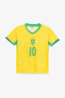 Футбольная форма для мальчика BLD БРАЗИЛИЯ NEYMAR JR 116 см Желтый  Фото №5