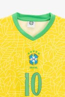 Футбольная форма для мальчика BLD БРАЗИЛИЯ NEYMAR JR 116 см Желтый  Фото №6