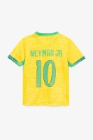 Футбольная форма для мальчика BLD БРАЗИЛИЯ NEYMAR JR 104 см Желтый  Фото №7