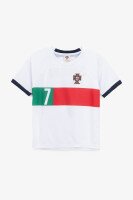 Футбольна форма для хлопчика BLD ПОРТУГАЛІЯ RONALDO 110 см Білий  Фото №5