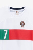 Футбольна форма для хлопчика BLD ПОРТУГАЛІЯ RONALDO 110 см Білий  Фото №6