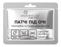Гидрогелевые увлажняющие патчи под глаза Via Beauty VBE-8 с наносеребром и гиалуроновой кислотой (6971663406239A)
