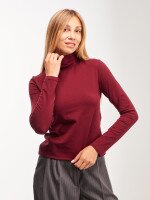 Купить Гольф однотонный женский GENUA G01105-0004 S Бордовый Артикул: 2000999483677 Миниатюра фотографии № 1