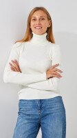 Купить Гольф однотонный женский LAWA WBC12262 S/M Молочный Артикул: 2888000014283 Миниатюра фотографии № 1